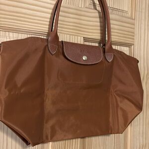 Longchamp Brown Tote Bag